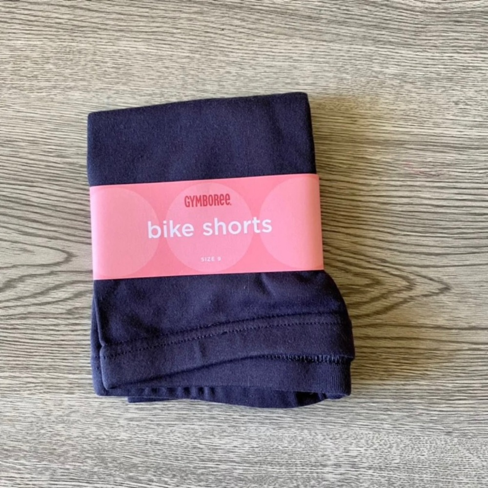 Gymboree Girls 9 NWT Navy Blue Bike Shorts